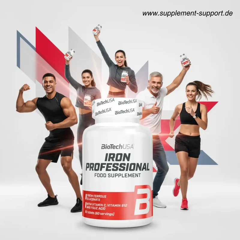 Iron Professional - 60 Tabletten I BioTech USA