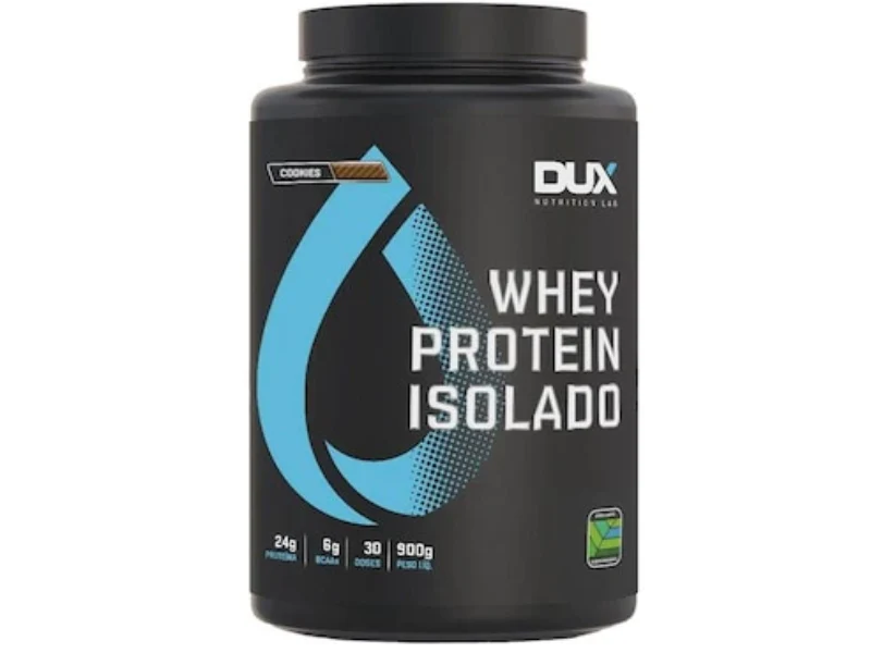 WHEY PROTEIN ISOLADO 900G - DUX NUTRITION
