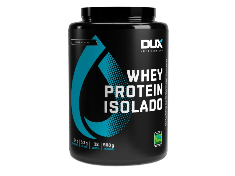 WHEY PROTEIN ISOLADO 900G - DUX NUTRITION