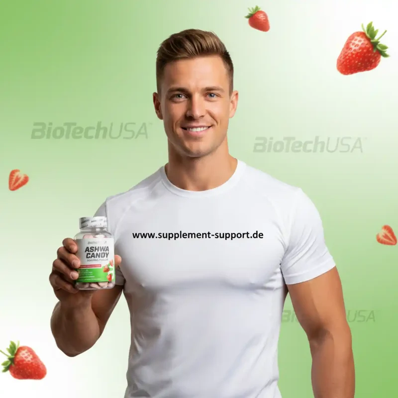 Ashwa Candy - 90 Kautabletten strawberry twist