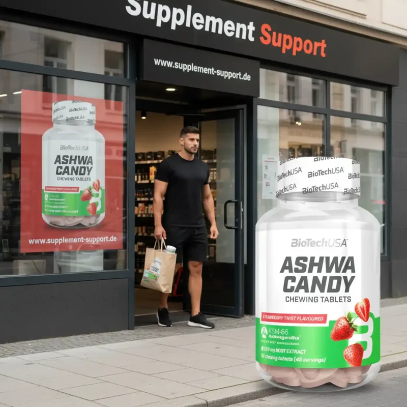 Ashwa Candy - 90 Kautabletten strawberry twist