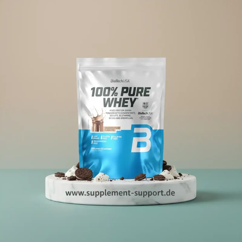 100% Pure Whey Protein Pulver 900g Tüte