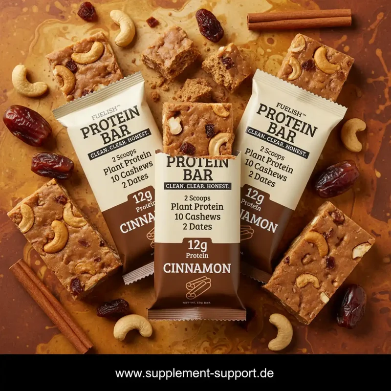 FUELISH™ PROTEIN BAR VEGAN 50g (Nur 4 Zutaten)