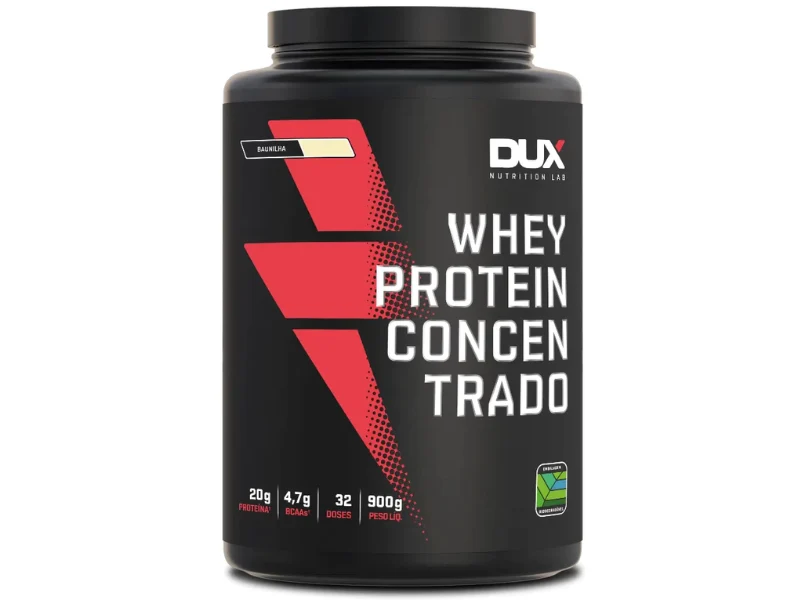 WHEY PROTEIN CONCENTRADO 900G - DUX NUTRITION