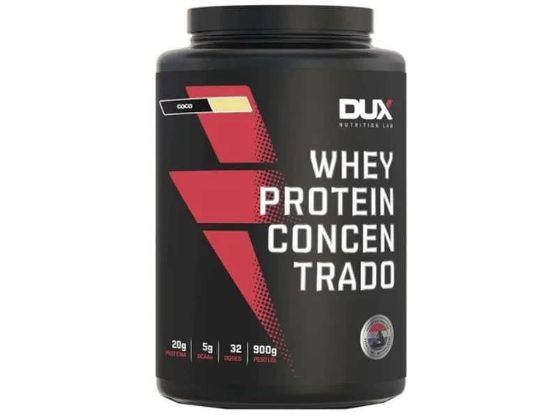 WHEY PROTEIN CONCENTRADO 900G - DUX NUTRITION