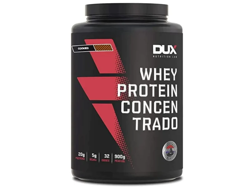 WHEY PROTEIN CONCENTRADO 900G - DUX NUTRITION