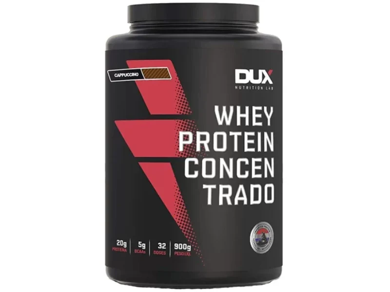 WHEY PROTEIN CONCENTRADO 900G - DUX NUTRITION