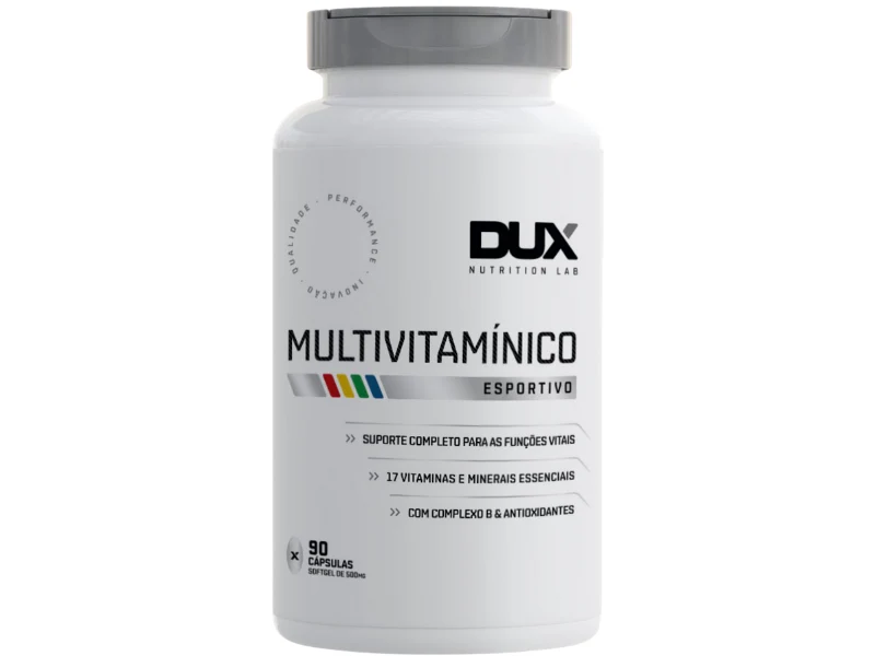 MULTIVITAMÍNIMO 500MG 90CAPS - DUX NUTRITION