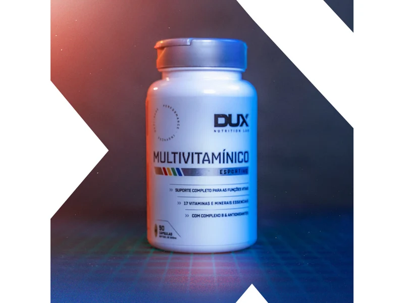 MULTIVITAMÍNIMO 500MG 90CAPS - DUX NUTRITION