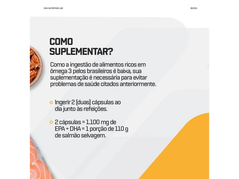 FISH OIL 120CAPS - DUX NUTRITION