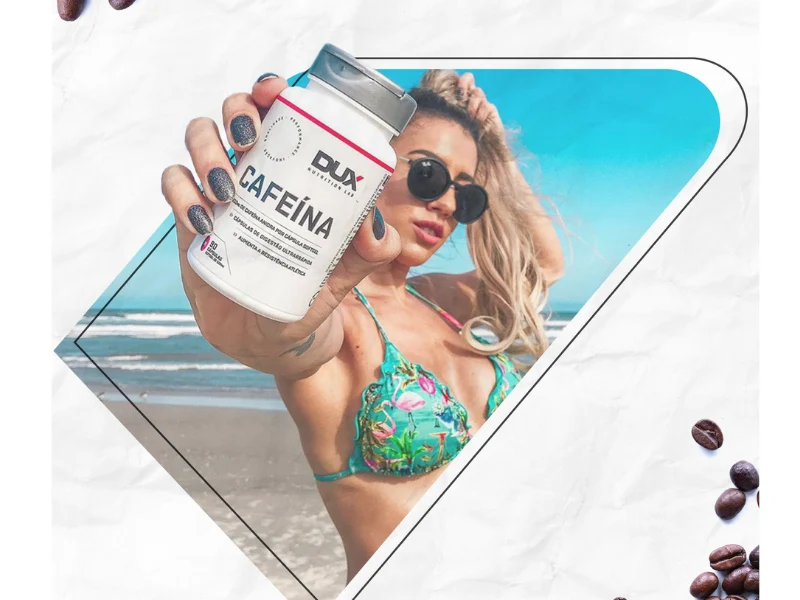 CAFEÍNA ANIDRA 90CAPS 500MG (210MG POR CAPS) - DUX NUTRITION