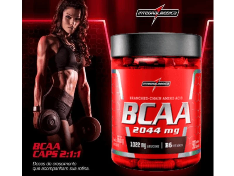 BCAA 2:1:1 90 CAPS 2044MG - INTEGRALMEDICA