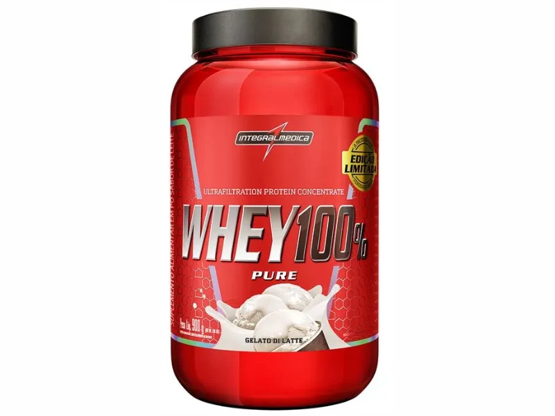 WHEY 100% PURE 907G - INTEGRALMEDICA