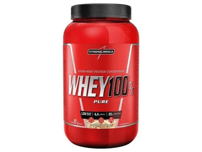 WHEY 100% PURE 907G - INTEGRALMEDICA