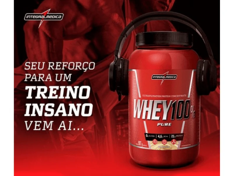 WHEY 100% PURE 907G - INTEGRALMEDICA