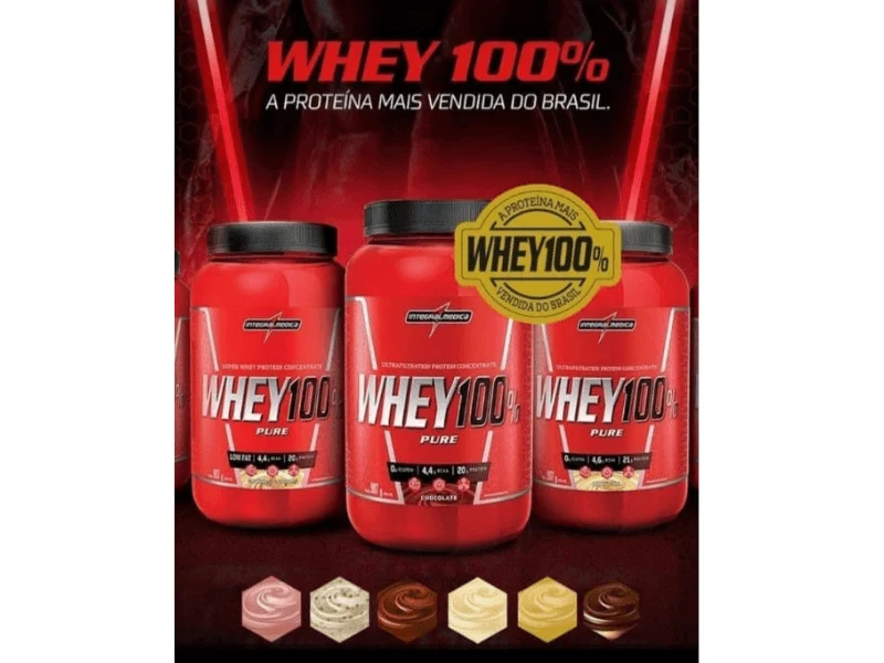 WHEY 100% PURE 907G - INTEGRALMEDICA