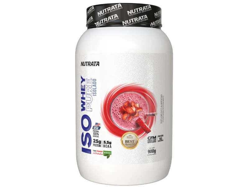 ISO WHEY 900G - NUTRATA