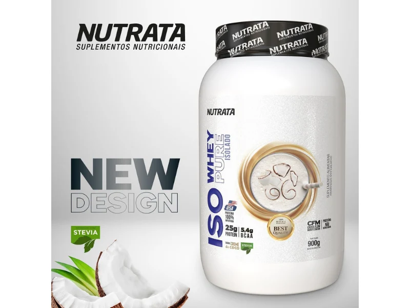 ISO WHEY 900G - NUTRATA