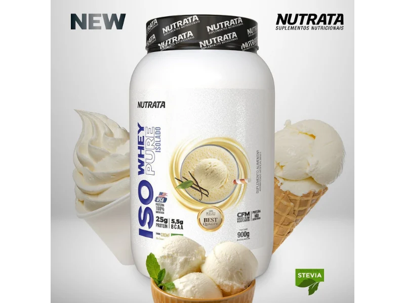 ISO WHEY 900G - NUTRATA