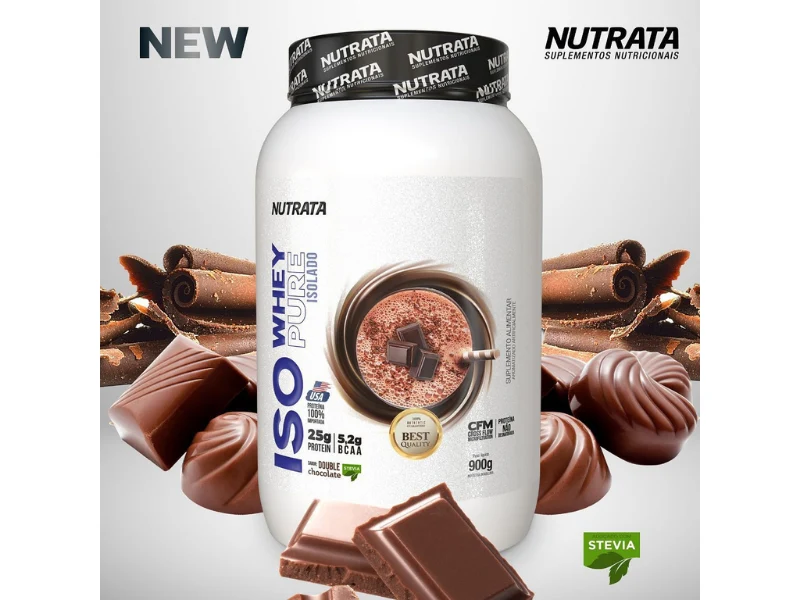 ISO WHEY 900G - NUTRATA
