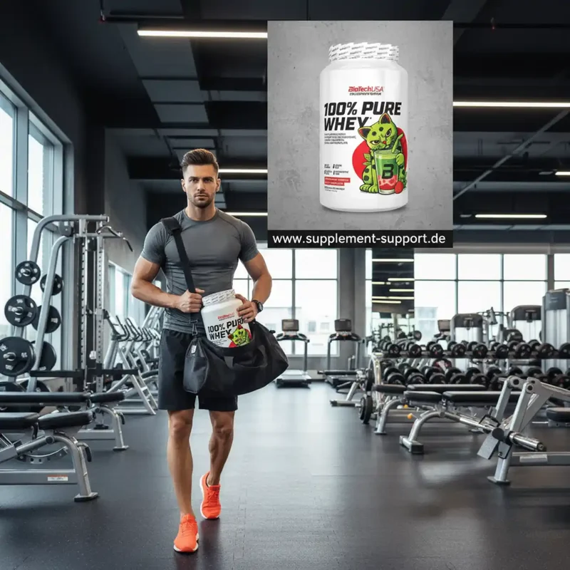 100% Pure Whey Protein Pulver 900g