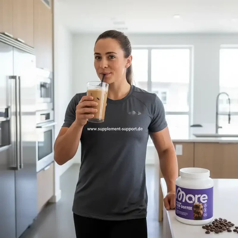 MORE PROTEIN ICED COFFEE, 500G