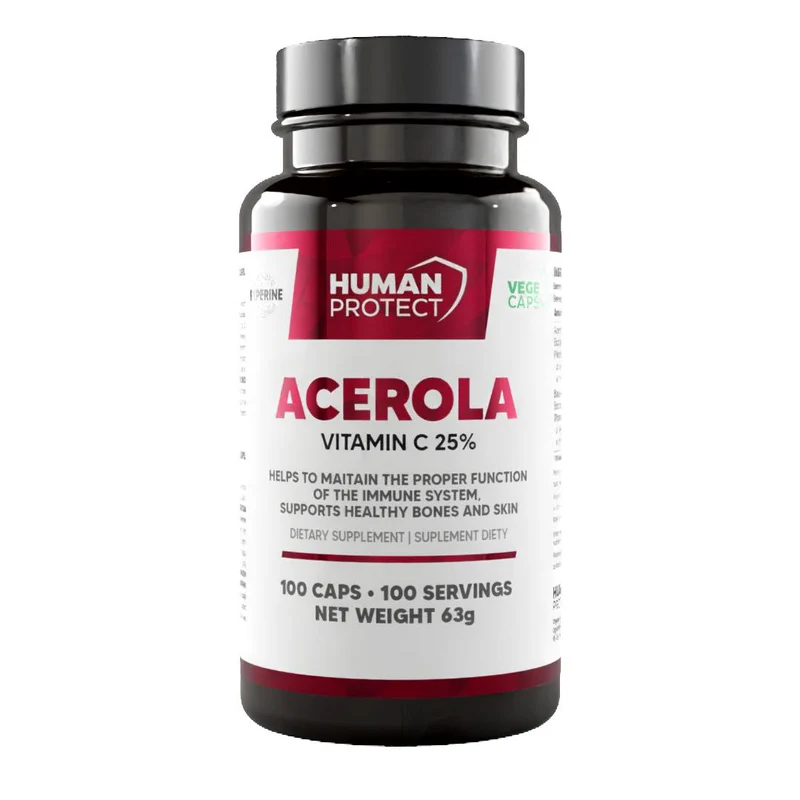 Acerola 500mg 100 Vegan Caps.