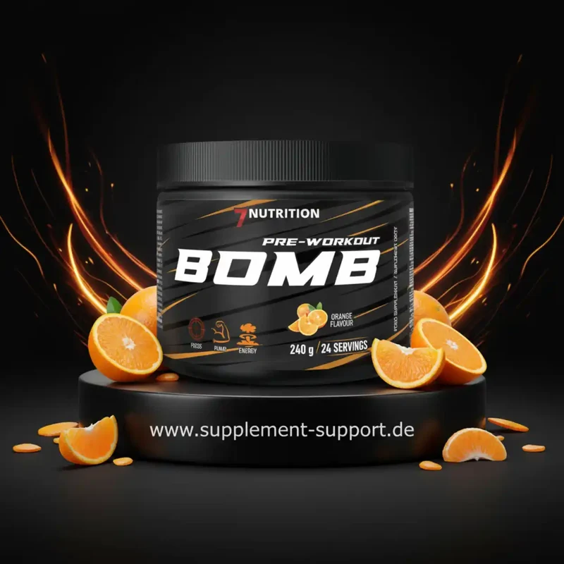 7Nutrition Bomb Booster - 240g Orange