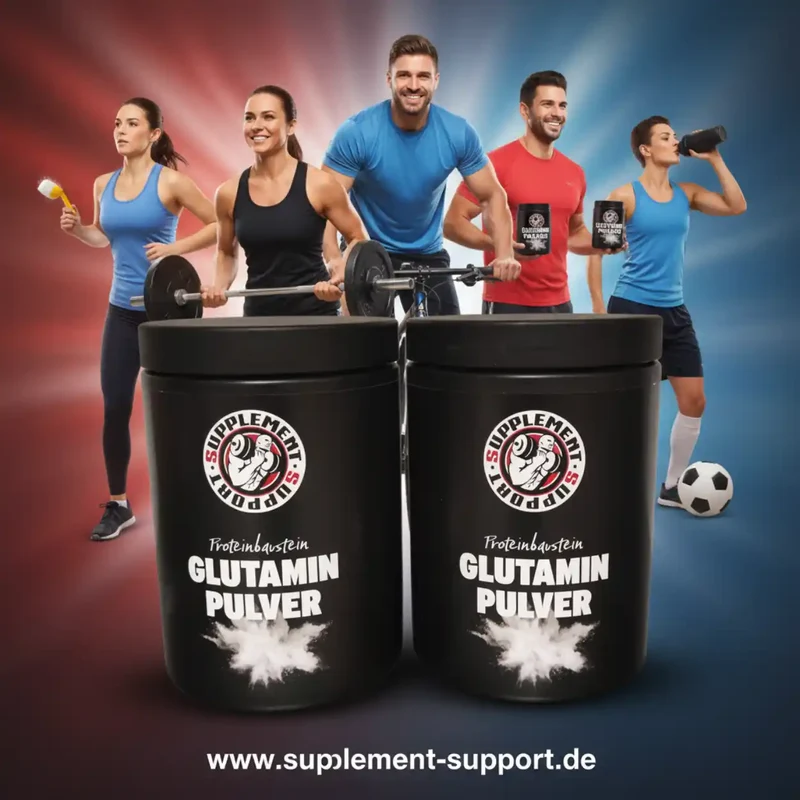 Supplement Support L-Glutamin Pulver 2x500g
