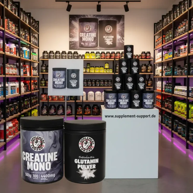 L-Glutamin und Creatin je 500g im Pack