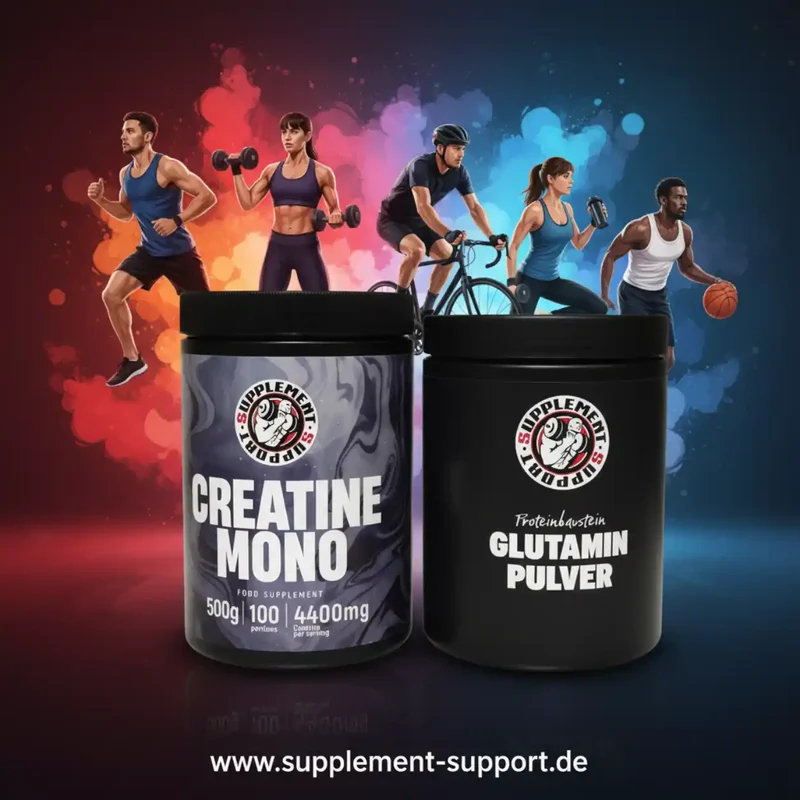L-Glutamin und Creatin je 500g im Pack