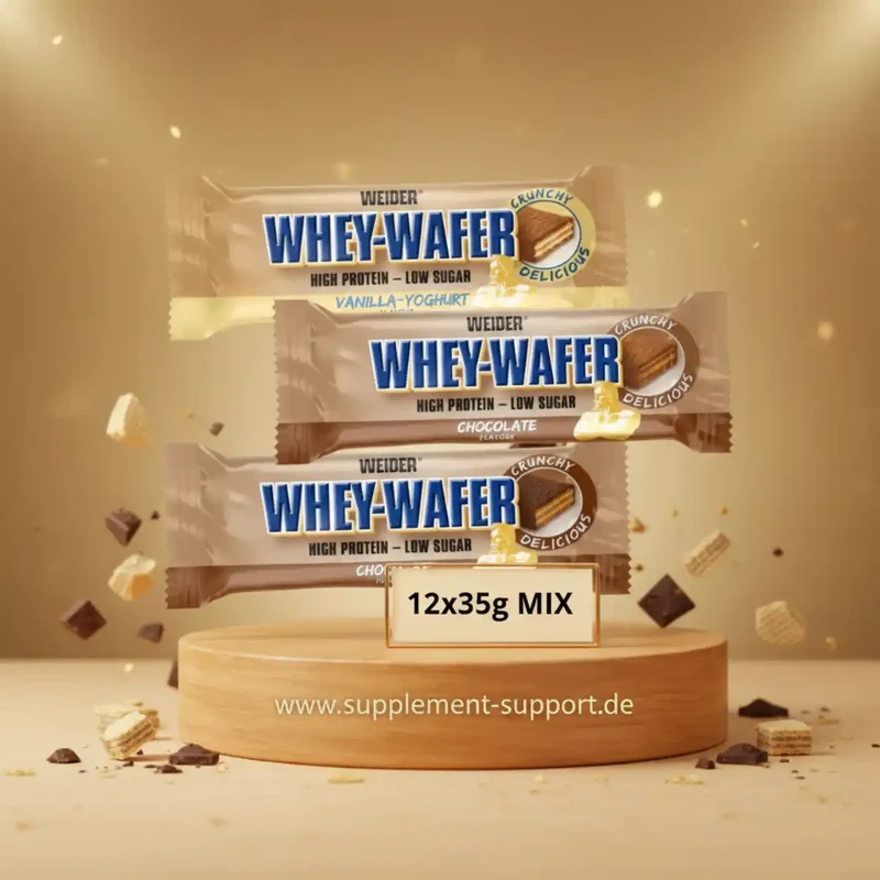 WEIDER 32% WHEY-WAFER 12x35g RIEGEL