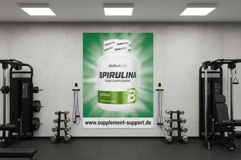 BioTech USA Spirulina, 100 Tabletten