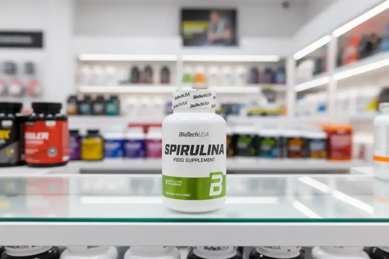 BioTech USA Spirulina, 100 Tabletten