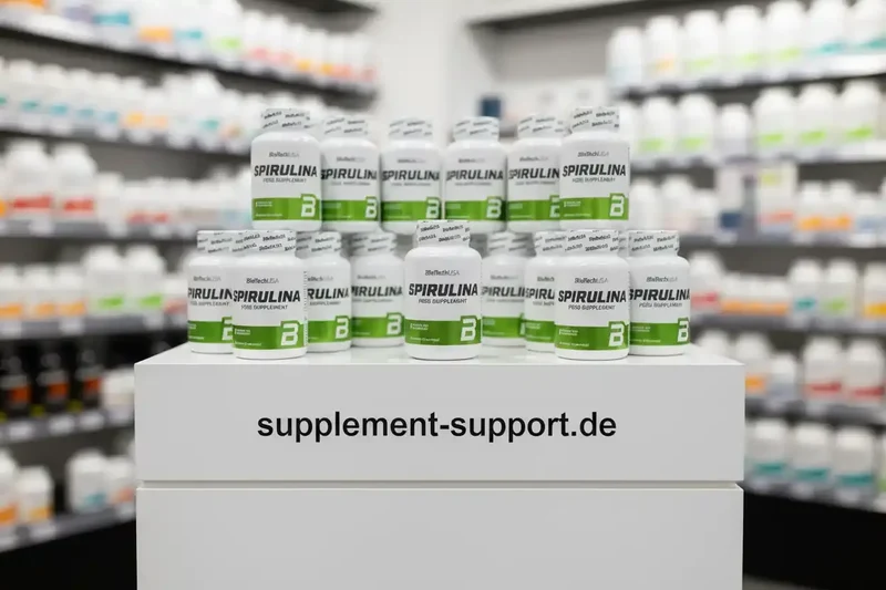 BioTech USA Spirulina, 100 Tabletten