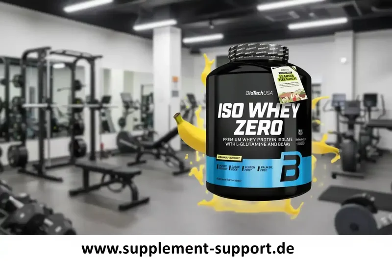 BioTech USA Iso Whey Zero Protein Pulver 1816g