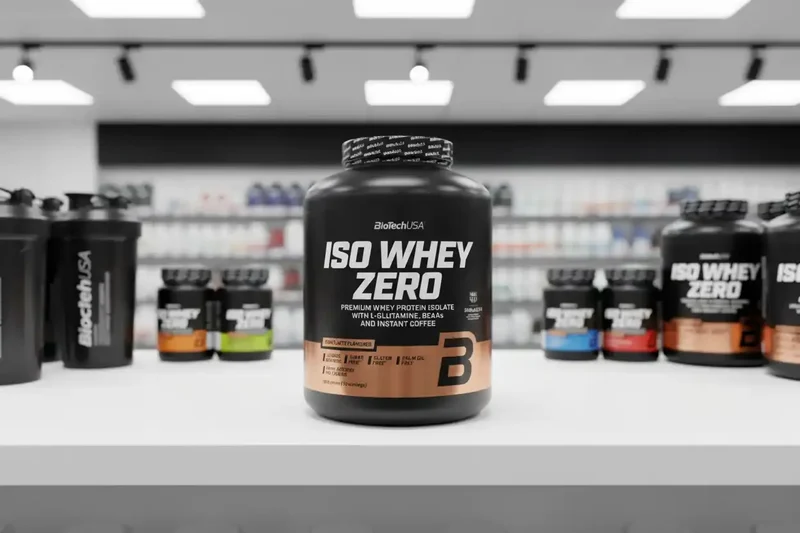 BioTech USA Iso Whey Zero Protein Pulver 1816g
