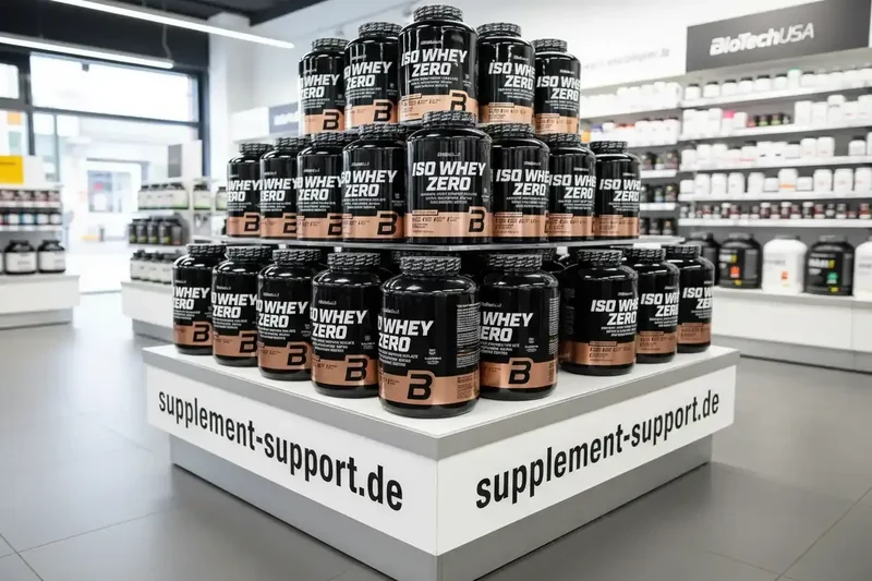 BioTech USA Iso Whey Zero Protein Pulver 1816g