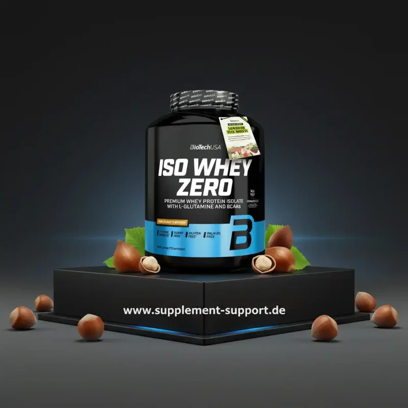 BioTech USA Iso Whey Zero Protein Pulver 1816g