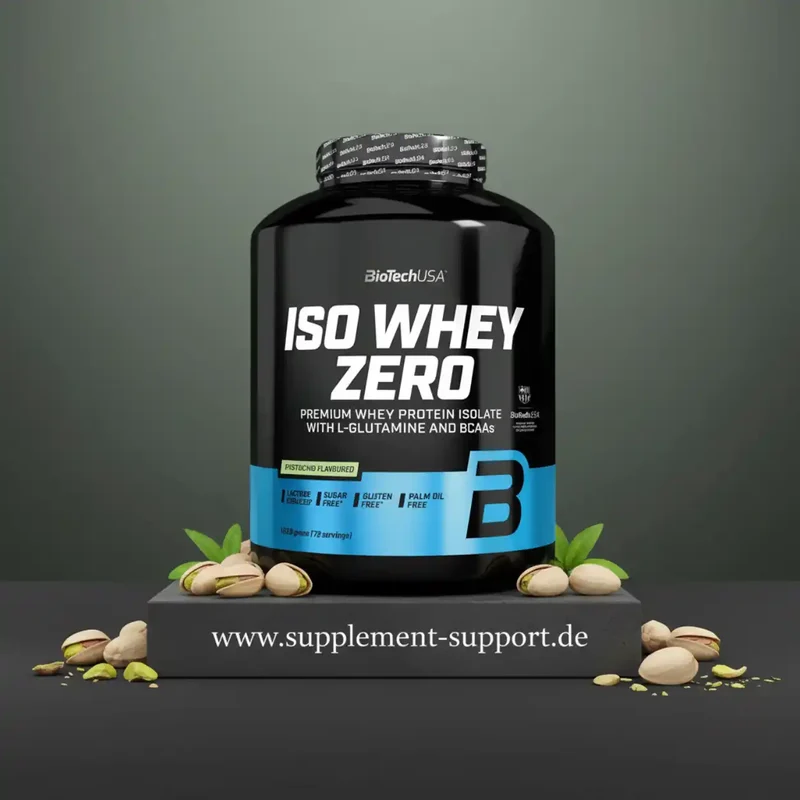 BioTech USA Iso Whey Zero Protein Pulver 1816g
