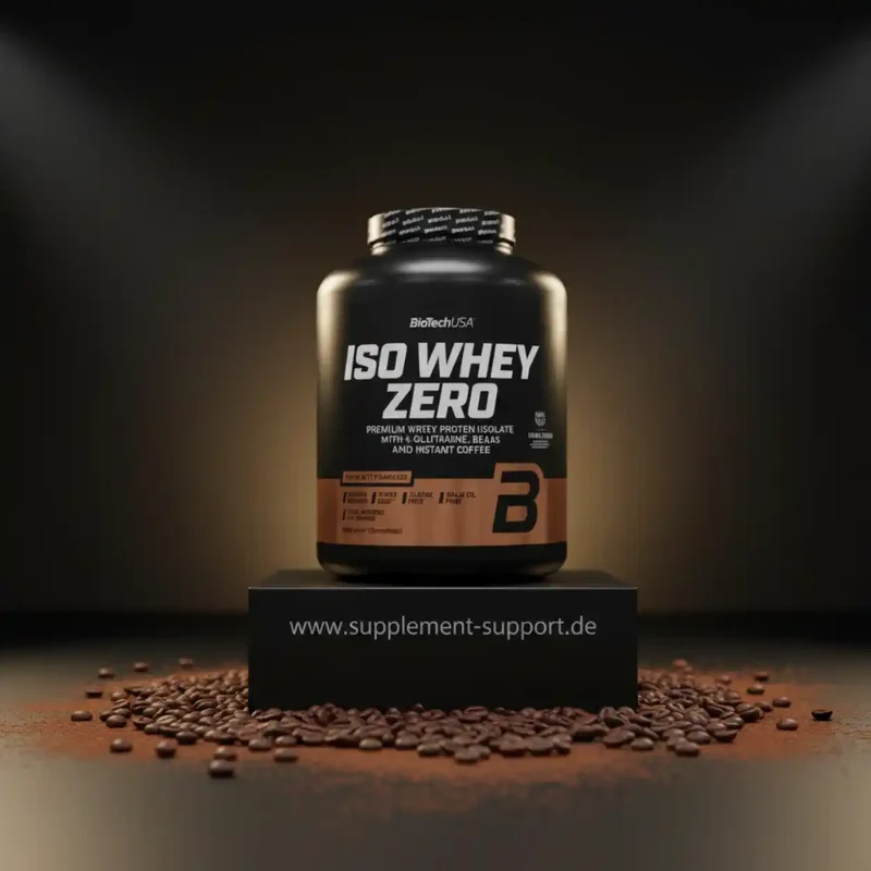 BioTech USA Iso Whey Zero Protein Pulver 1816g
