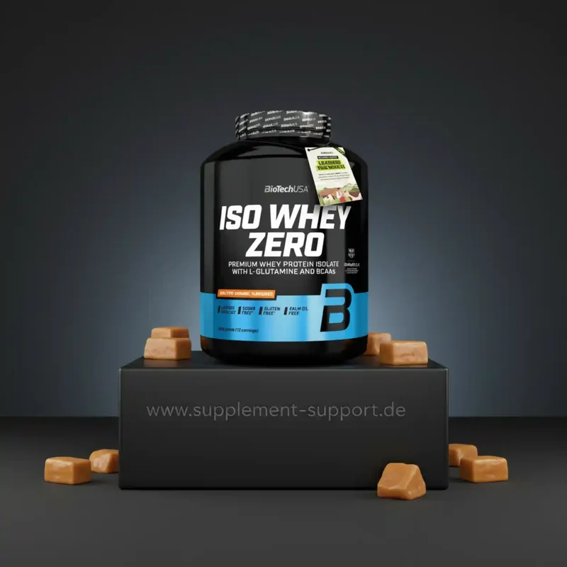 BioTech USA Iso Whey Zero Protein Pulver 1816g