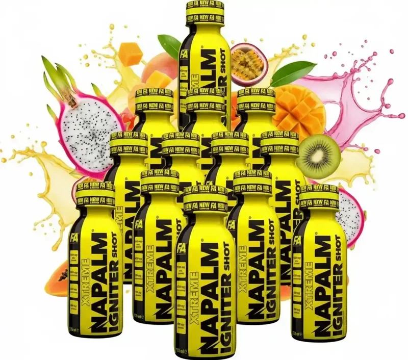 Napalm Xtreme Pre Workout Booster Shot 12x120ml