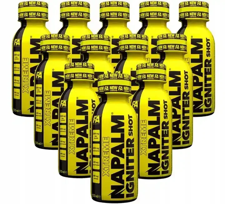 Napalm Xtreme Pre Workout Booster Shot 12x120ml