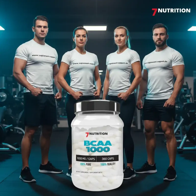 7Nutrition BCAA Kapseln 360 Stück 1000mg