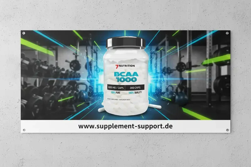 7Nutrition BCAA Kapseln 360 Stück 1000mg