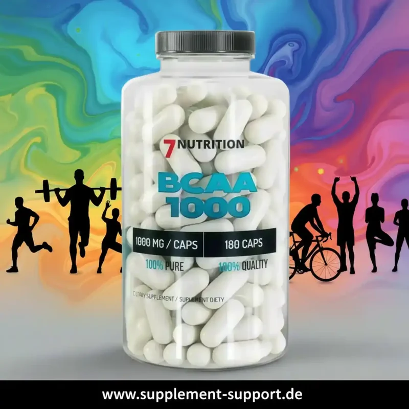 7Nutrition BCAA Kapseln 180 Stück 1000mg