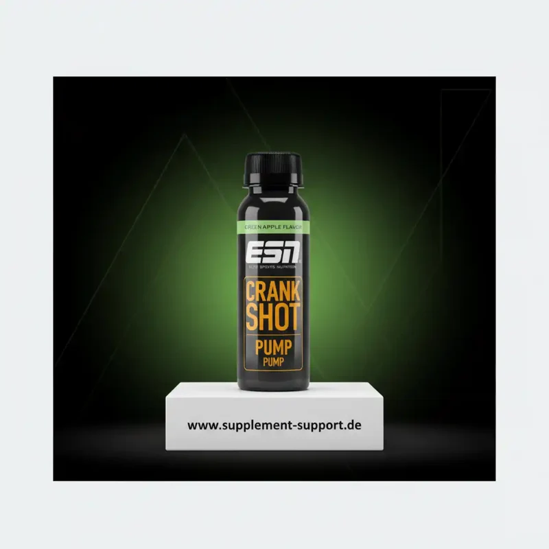 Booster ESN Crank Pump Shot, 95ml - Green Apple