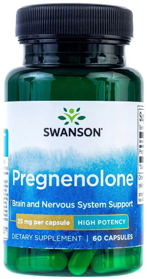 Swanson Pregnenolon 25mg 60Kapsel