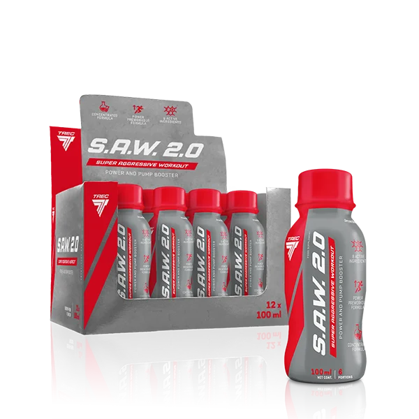 TREC® S.A.W 2.0 BOOSTER SHOT 100ml Cherry